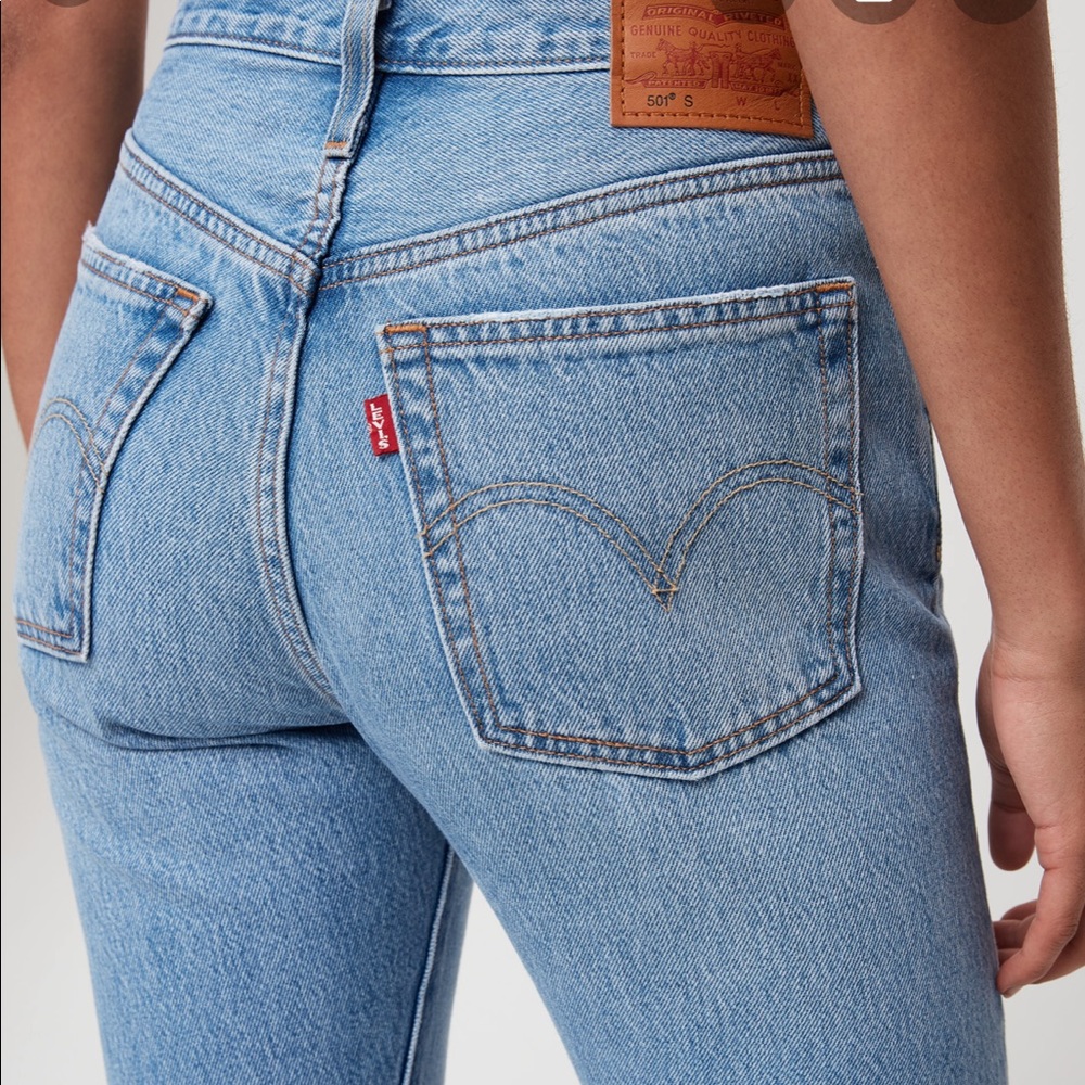 Levi-501 blue jeans